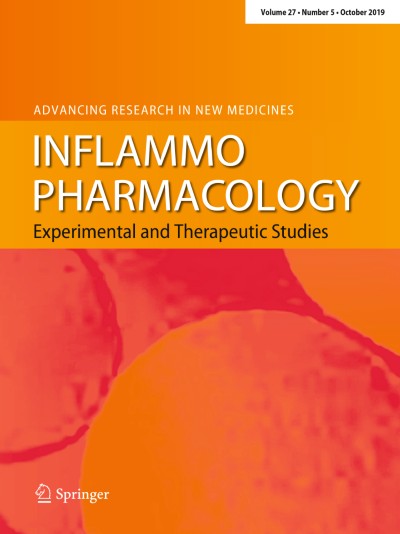 Inflammopharmacology 5/2019