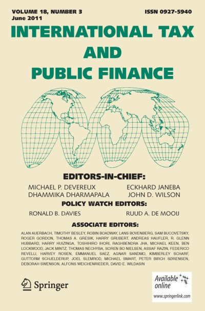 International Tax and Public Finance 3/2011