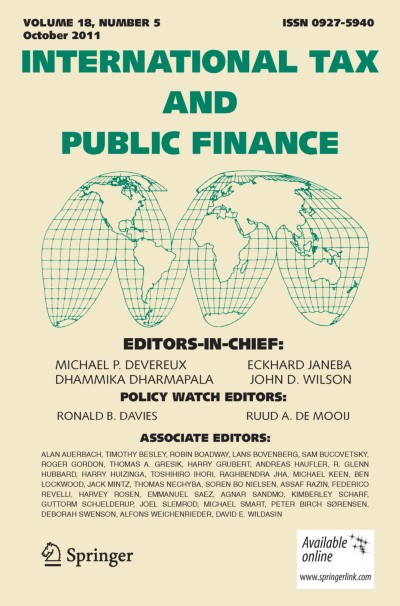 International Tax and Public Finance 5/2011