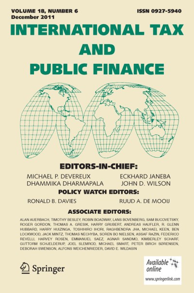 International Tax and Public Finance 6/2011