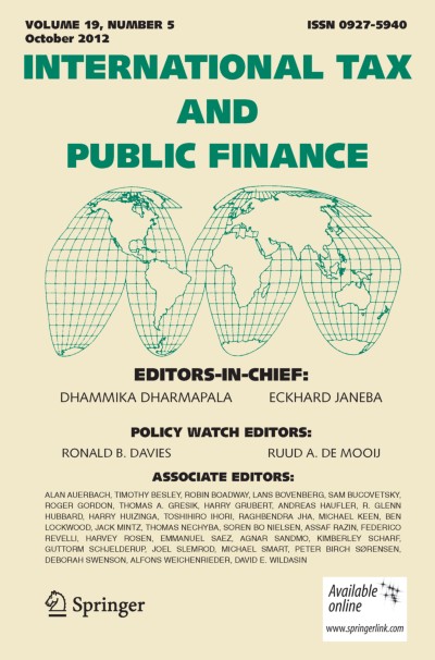 International Tax and Public Finance 5/2012