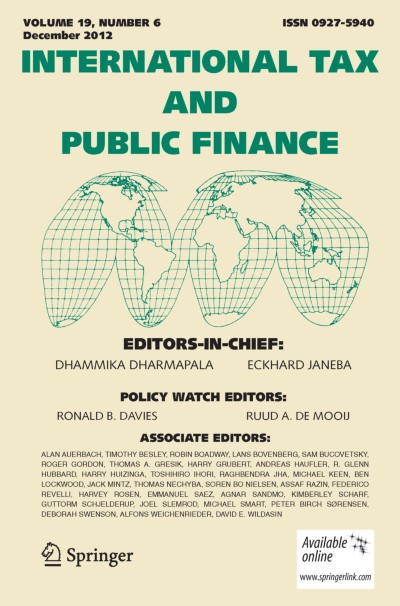 International Tax and Public Finance 6/2012