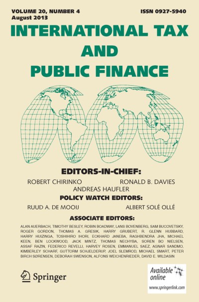 International Tax and Public Finance 4/2013