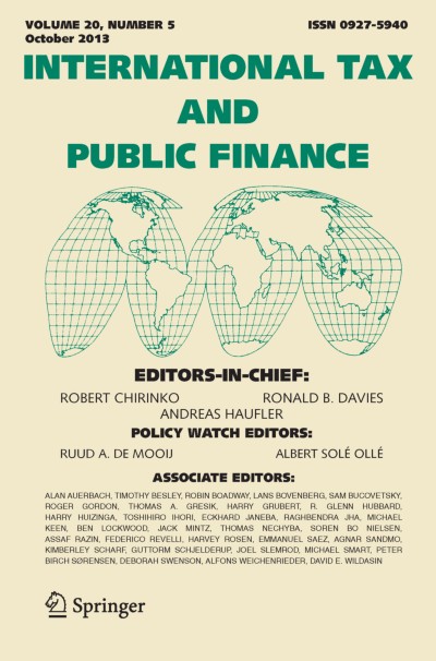 International Tax and Public Finance 5/2013