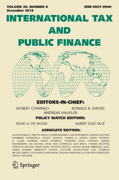 International Tax and Public Finance 6/2013
