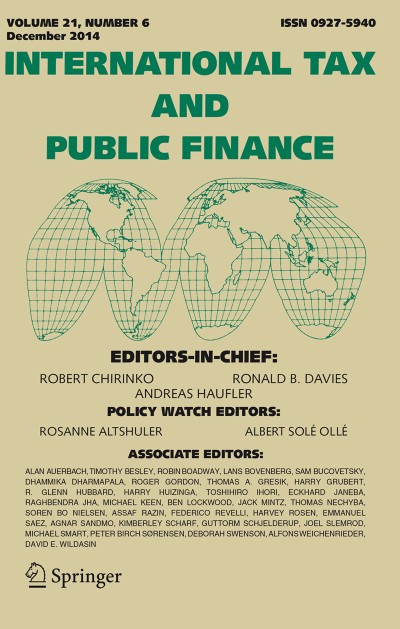 International Tax and Public Finance 6/2014