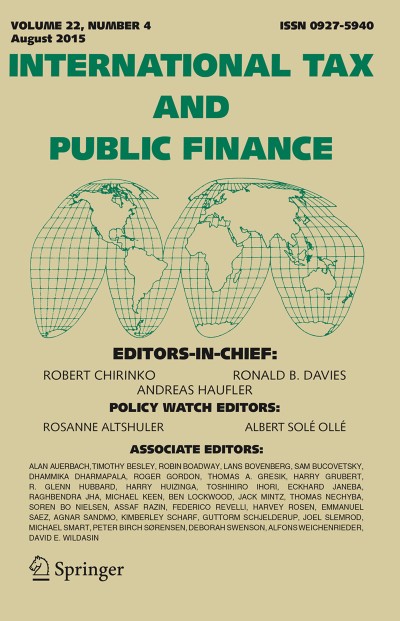 International Tax and Public Finance 4/2015