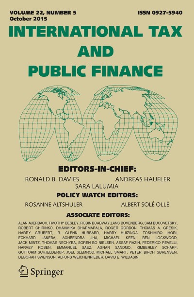 International Tax and Public Finance 5/2015