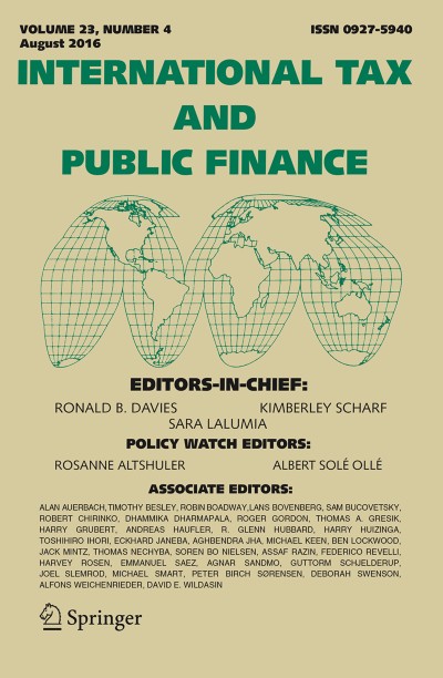International Tax and Public Finance 4/2016
