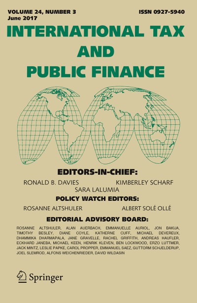 International Tax and Public Finance 3/2017