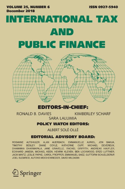International Tax and Public Finance 6/2018