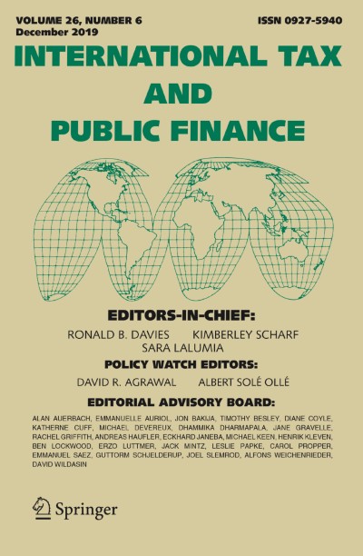 International Tax and Public Finance 6/2019