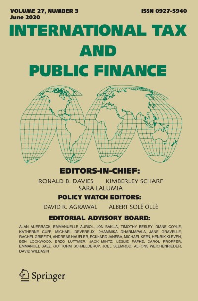 International Tax and Public Finance 3/2020