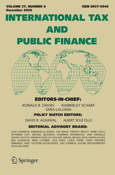 International Tax and Public Finance 6/2020