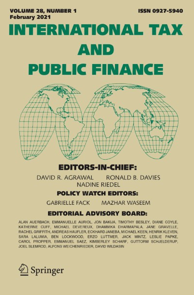 International Tax and Public Finance 1/2021