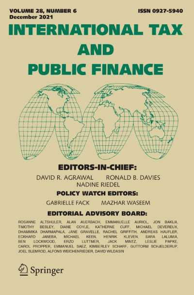 International Tax and Public Finance 6/2021