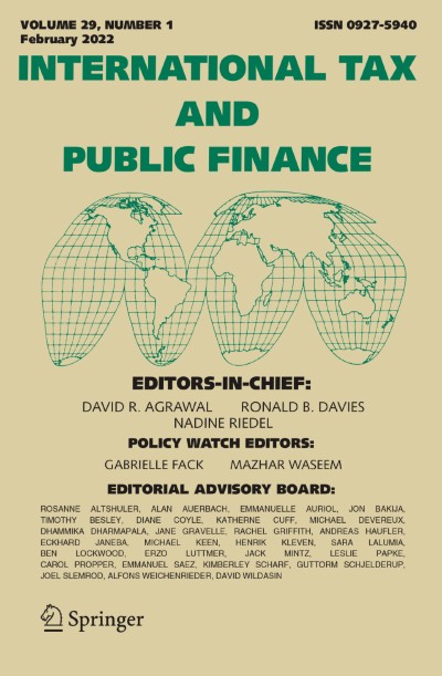 International Tax and Public Finance 1/2022