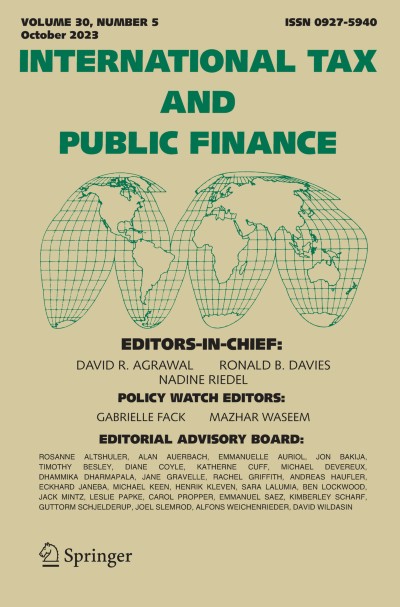 International Tax and Public Finance 5/2023