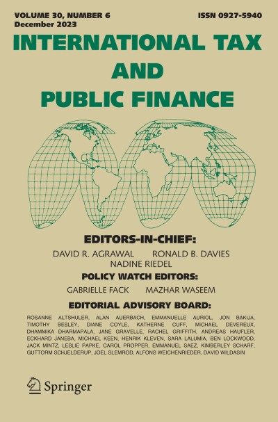 International Tax and Public Finance 6/2023
