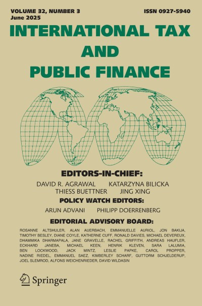 International Tax and Public Finance 3/2025
