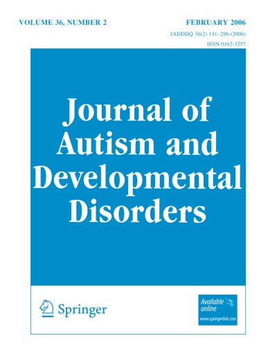 Journal of Autism and Developmental Disorders 2/2006