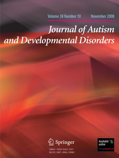 Journal of Autism and Developmental Disorders 10/2008