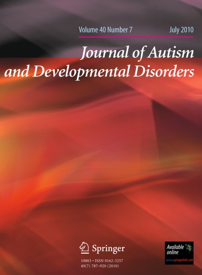 Journal of Autism and Developmental Disorders 7/2010