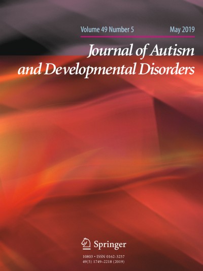 Journal of Autism and Developmental Disorders 5/2019