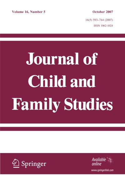 Journal of Child and Family Studies 5/2007