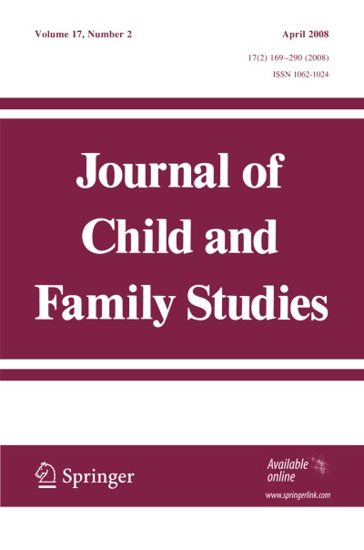 Journal of Child and Family Studies 2/2008