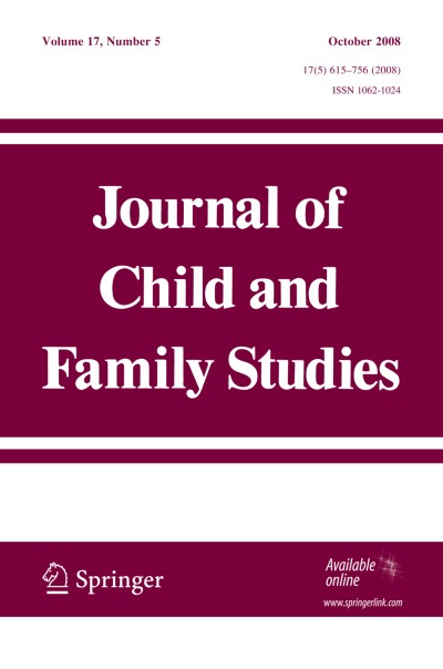 Journal of Child and Family Studies 5/2008