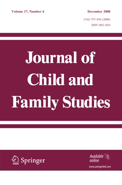 Journal of Child and Family Studies 6/2008