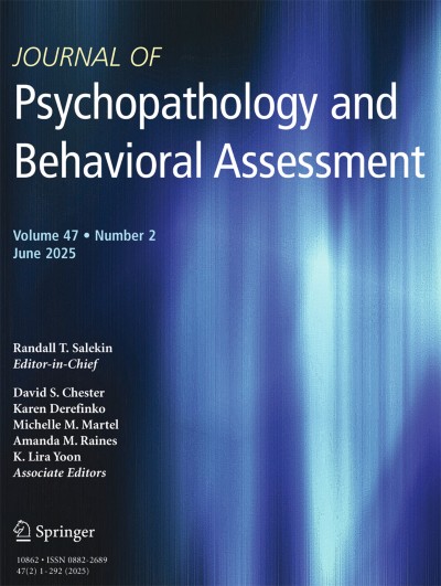 Journal of Psychopathology and Behavioral Assessment 2/2025
