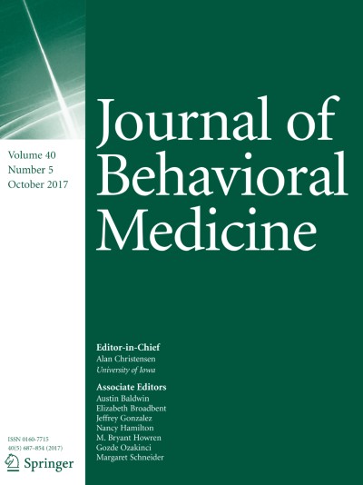 Journal of Behavioral Medicine 5/2017