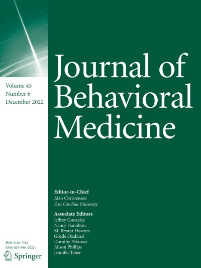 Journal of Behavioral Medicine 6/2022