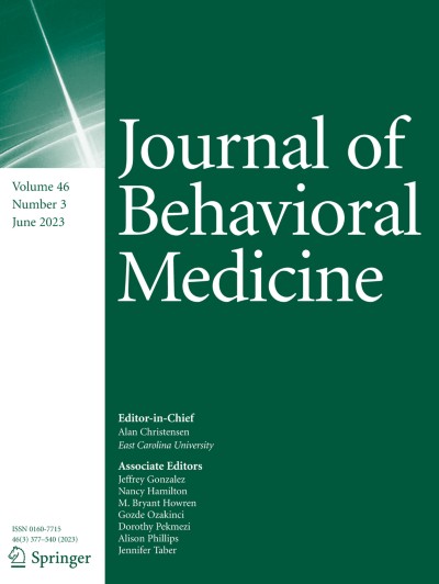 Journal of Behavioral Medicine 3/2023