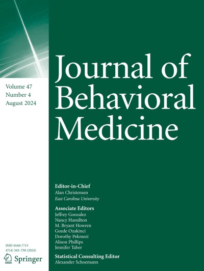 Journal of Behavioral Medicine 4/2024