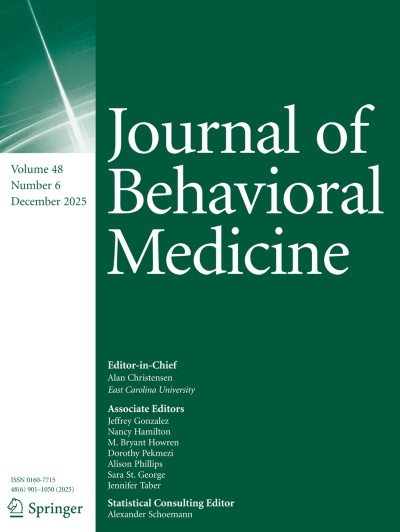Journal of Behavioral Medicine 6/2025