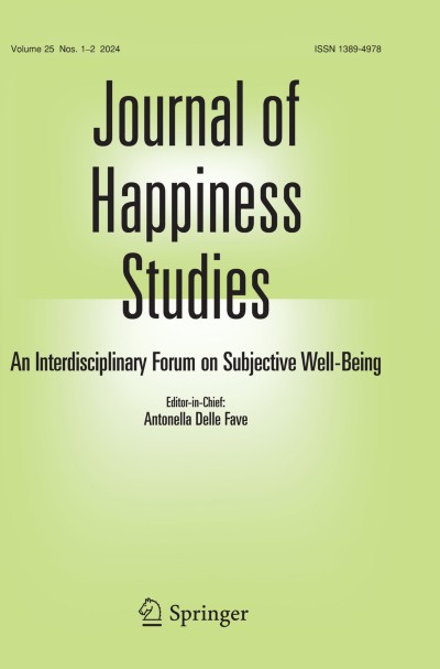 Link to Journal Journal of Happiness Studies