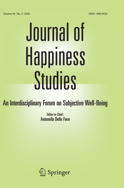 Journal of Happiness Studies 2/2025