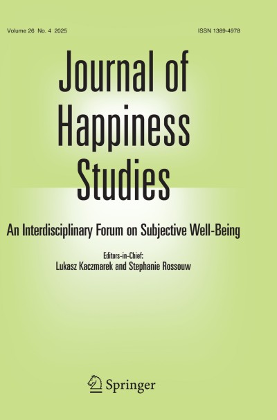 Journal of Happiness Studies 4/2025