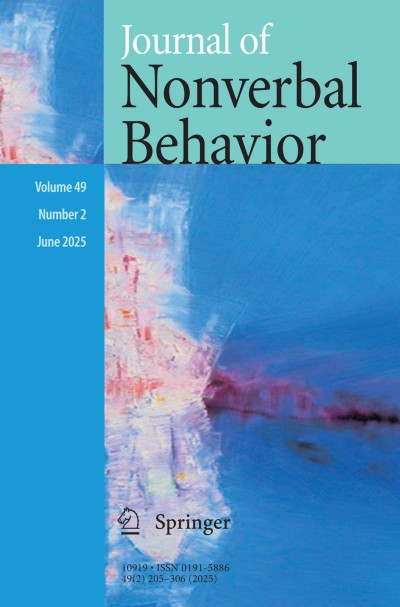 Journal of Nonverbal Behavior 2/2025