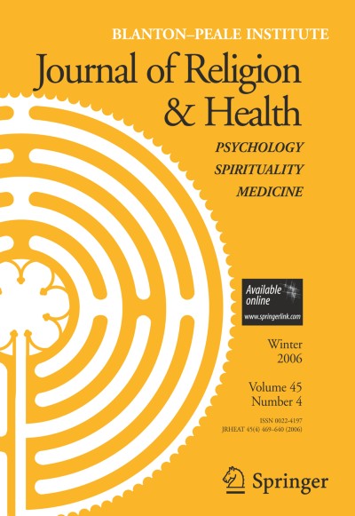 Journal of Religion and Health 4/2006