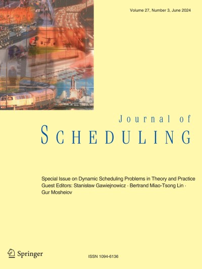 Journal of Scheduling 3/2024