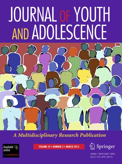 Journal of Youth and Adolescence 3/2013
