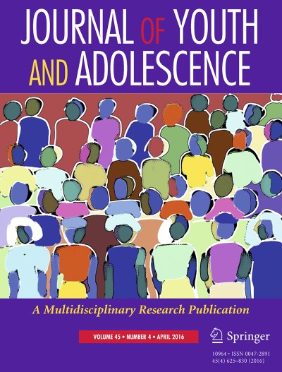 Journal of Youth and Adolescence 4/2016