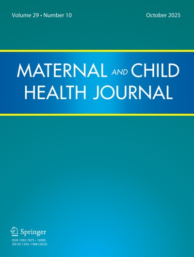 Maternal and Child Health Journal 10/2025