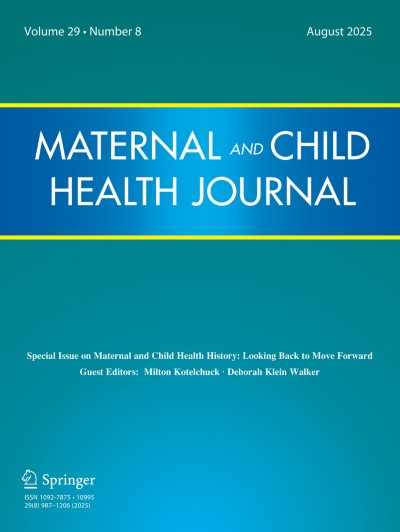Maternal and Child Health Journal 8/2025