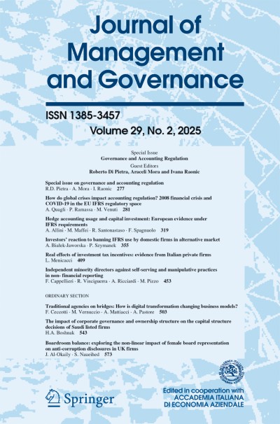 Journal of Management and Governance 2/2025