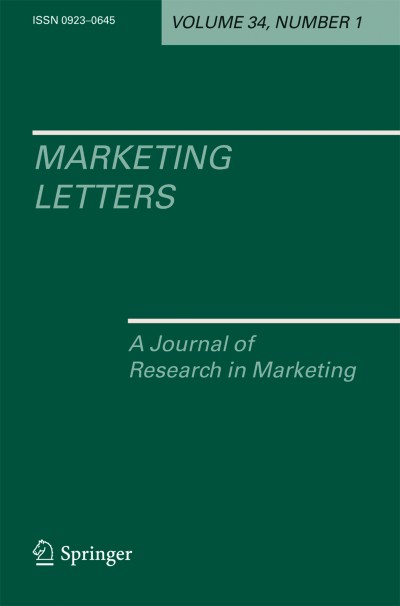 Marketing Letters 1/2023